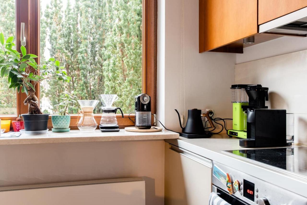Mokotow, Apartment With Terrace, Greenery And Near The Airport! Варшава Екстер'єр фото